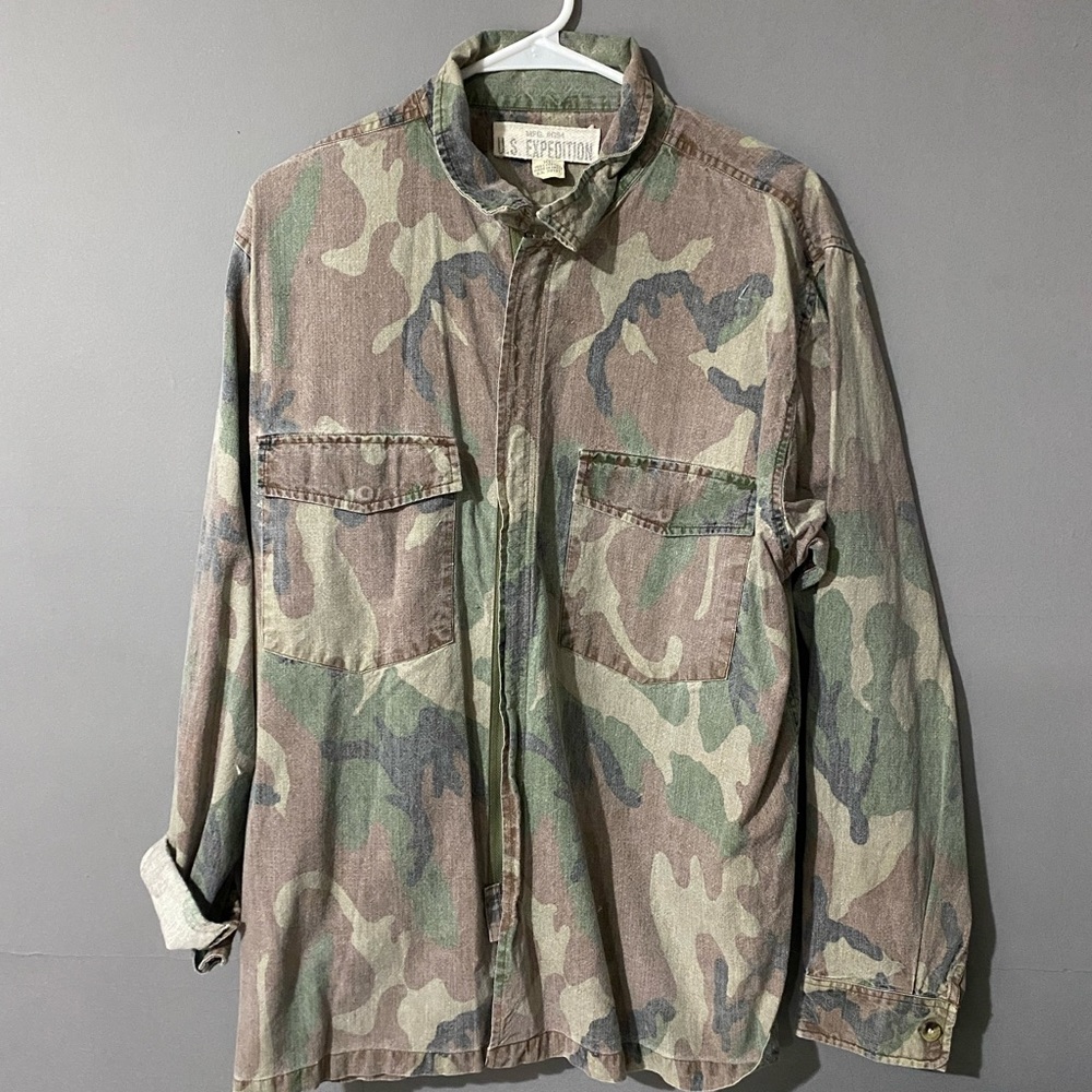 U.S. Expedition Vintage Camo Jacket